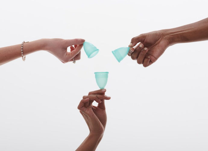 How are silicone menstrual cups made?