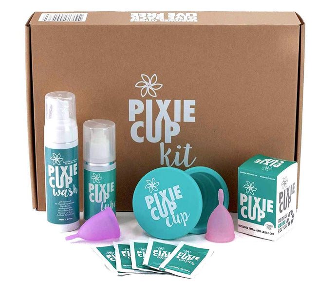 The Pixie Cup Kit has everything you need ❤️