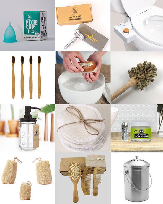 12 Simple Essentials for a Zero Waste Bathroom