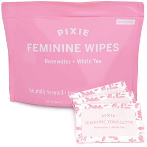 Individually Wrapped Rose Wipes