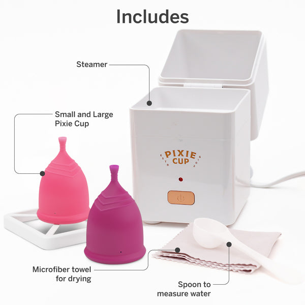Steamer + Cup Bundle
