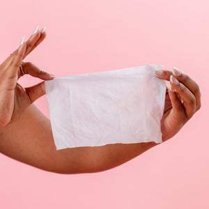 Individually Wrapped Rose Wipes