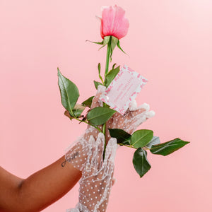 Individually Wrapped Rose Wipes